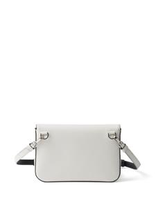 Prada Leren schoudertas - Wit