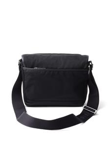 Prada Schoudertas met logopatch - Zwart