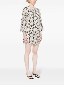 ZIMMERMANN Ottie bobbin-lace mini dress - Beige