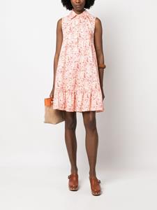 Max & Moi Blousejurk met bloemenprint - Rood