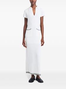 Proenza Schouler Gebreide jurk - Wit