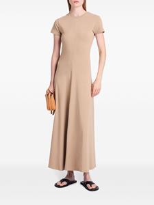 Proenza Schouler White Label jersey short-sleeve dress - Beige