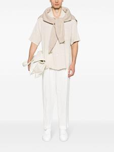 Costumein cropped linen trousers - Wit