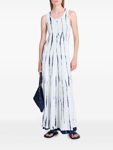 Proenza Schouler White Label graphic-print jersey maxi dress - Wit