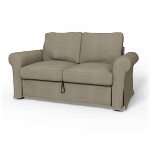 Bemz IKEA - Hoes voor 2-zitsslaapbank Backabro, Natural, Linnen