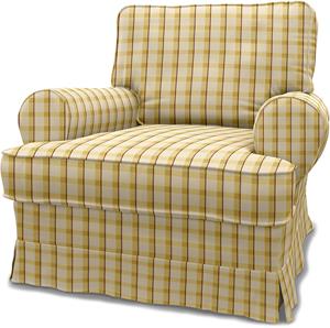 Bemz IKEA - Hoes voor fauteuil Barkaby (klein model), Sun Yellow, Linnen