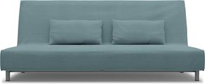 Bemz IKEA - Hoes voor slaapbank Beddinge, Dusty Blue, Linnen