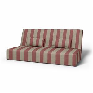 Bemz IKEA - Hoes voor slaapbank Beddinge, Happy Red, Linnen