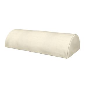 Bemz IKEA - Hoes voor halfrond kussen Beddinge, White, Linnen