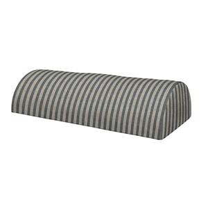 Bemz IKEA - Hoes voor halfrond kussen Beddinge, Dark Blue, Linnen