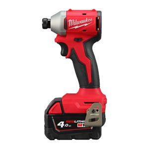 Milwaukee M18 BLIDRC-402C 18V Li-ion Accu Slagschroevendraaier (2x 4.0 Ah Accu) Set In Koffer - 190Nm