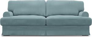 Bemz IKEA - Hoes voor 3-zitsbank Ekeskog, Dusty Blue, Linnen