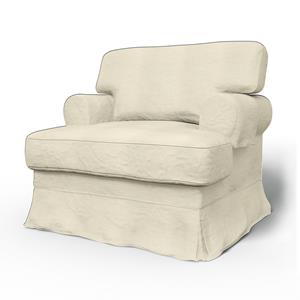 Bemz IKEA - Hoes voor fauteuil Ekeskog, White, Linnen