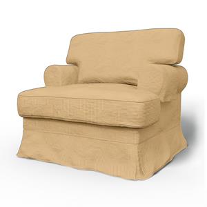 Bemz IKEA - Hoes voor fauteuil Ekeskog, Sun Yellow, Katoen