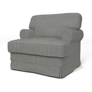 Bemz IKEA - Hoes voor fauteuil Ekeskog, Dark Blue, Linnen