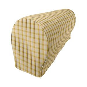 Bemz IKEA - Armleuningbeschermers Ekeskog (twee stuks), Sun Yellow, Linnen