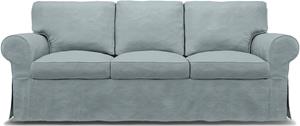 Bemz IKEA - Hoes voor 3-zitsbank Ektorp, Sky Blue, Katoen