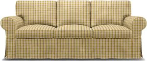 Bemz IKEA - Hoes voor 3-zitsbank Ektorp, Sun Yellow, Linnen