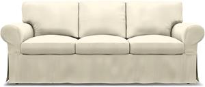 Bemz IKEA - Hoes voor 3-zitsbank Ektorp, White, Linnen