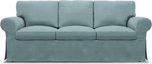 Bemz IKEA - Hoes voor 3-zitsbank Ektorp, Dusty Blue, Linnen