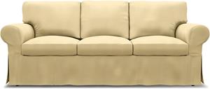 Bemz IKEA - Hoes voor 3-zitsbank Ektorp, Soft Yellow, Linnen