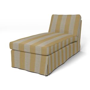 Bemz IKEA - Hoes voor chaise longue Ektorp, Sun Yellow, Linnen