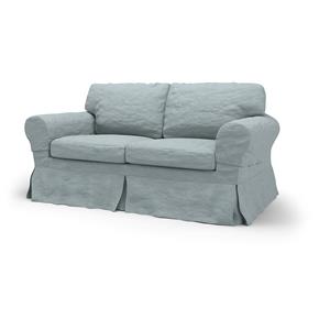 Bemz IKEA - Hoes voor 2-zitsbank Ektorp, Sky Blue, Katoen