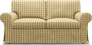 Bemz IKEA - Hoes voor 2-zitsbank Ektorp, Sun Yellow, Linnen
