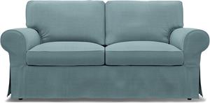 Bemz IKEA - Hoes voor 2-zitsslaapbank Ektorp, Dusty Blue, Linnen
