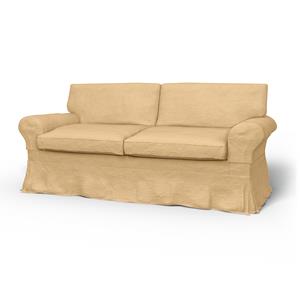 Bemz IKEA - Hoes voor 2-zitsslaapbank Ektorp, Sun Yellow, Katoen