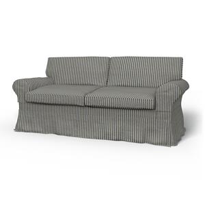 Bemz IKEA - Hoes voor 2-zitsslaapbank Ektorp, Dark Blue, Linnen