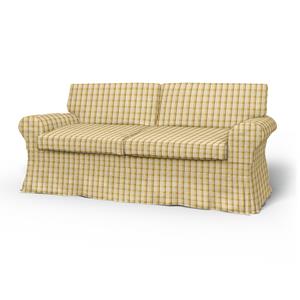 Bemz IKEA - Hoes voor 2-zitsslaapbank Ektorp, Sun Yellow, Linnen