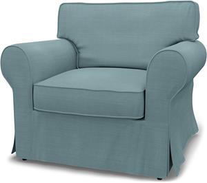 Bemz IKEA - Hoes voor fauteuil Ektorp, Dusty Blue, Linnen