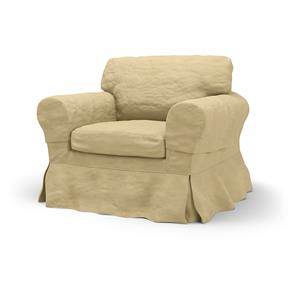 Bemz IKEA - Hoes voor fauteuil Ektorp, Soft Yellow, Linnen