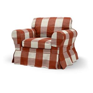 Bemz IKEA - Hoes voor fauteuil Ektorp, Terracotta, Linnen
