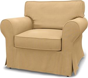 Bemz IKEA - Hoes voor fauteuil Ektorp, Sun Yellow, Katoen