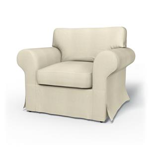 Bemz IKEA - Hoes voor fauteuil Ektorp, White, Linnen