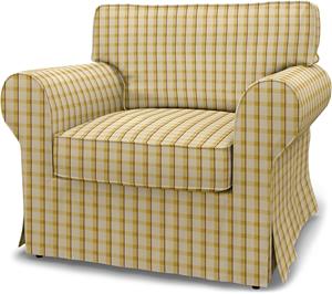 Bemz IKEA - Hoes voor fauteuil Ektorp, Sun Yellow, Linnen