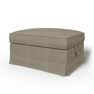 Bemz IKEA - Hoes voor voetenbank Ektorp, Natural, Linnen