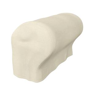 Bemz IKEA - Armleuningbeschermers Ektorp (twee stuks), White, Linnen