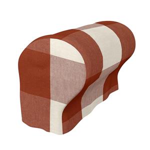 Bemz IKEA - Armleuningbeschermers Ektorp (twee stuks), Terracotta, Linnen