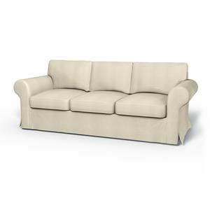 Bemz IKEA - Hoes voor 3-zitsslaapbank Ektorp, White, Linnen