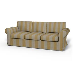 Bemz IKEA - Hoes voor 3-zitsslaapbank Ektorp, Sun Yellow, Linnen