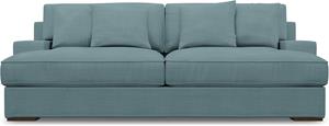 Bemz IKEA - Hoes voor 3-zitsbank Göteborg, Dusty Blue, Linnen