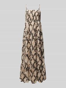 Only Midi-jurk met smokdetails, model 'ELENA'