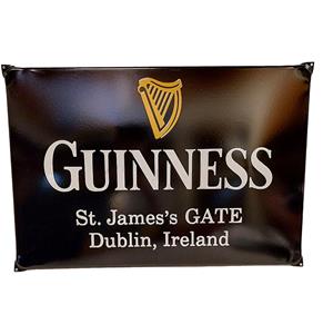 Fiftiesstore Guinness Logo Emaille Bord - 60 x 40cm