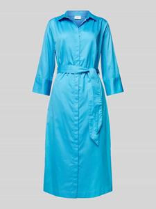 S.Oliver BLACK LABEL Midi-jurk met platte kraag
