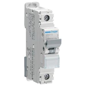 Hager NBN113 Zekeringautomaat 1-polig 13 A 400 V