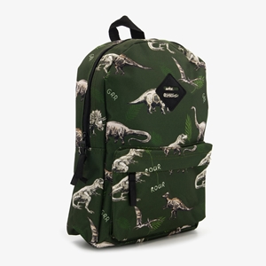 Kinder rugzak met dino print groen 9 liter
