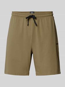 Boss Sweatshorts met labeldetail, model 'Headlo'